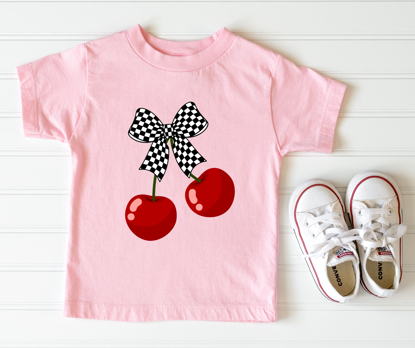 Retro Cherries Youth T-Shirt