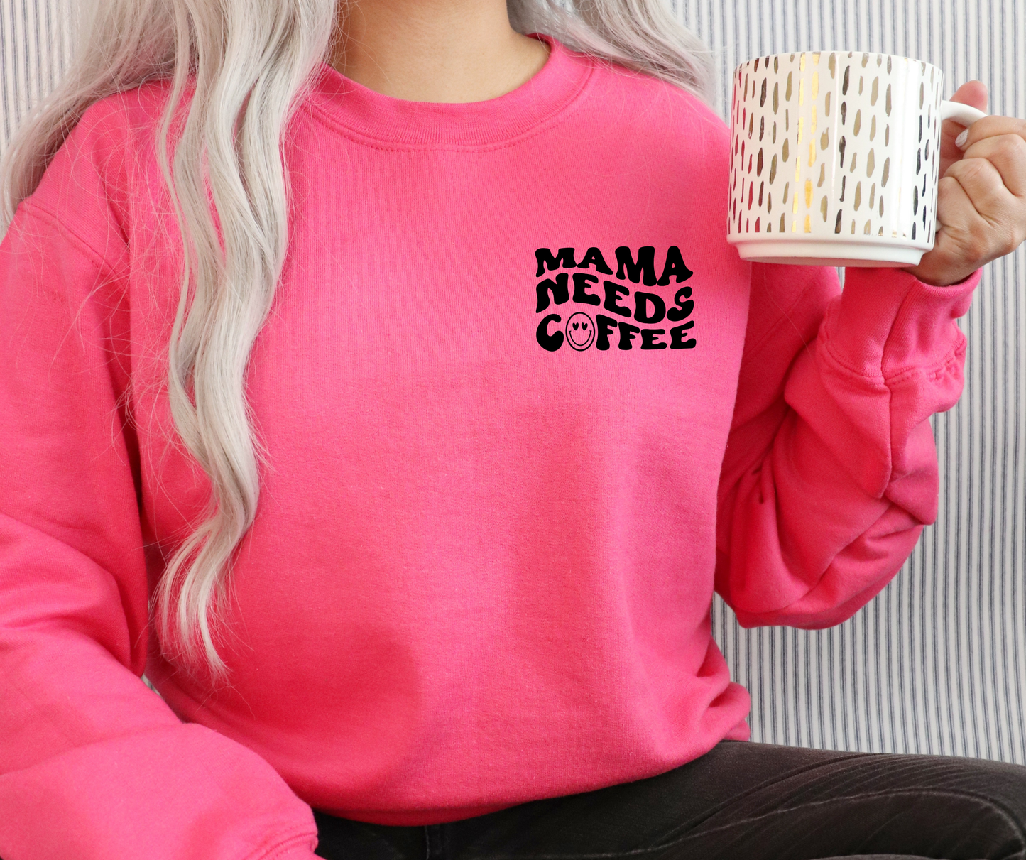 Mama Needs Coffee Adult Tee