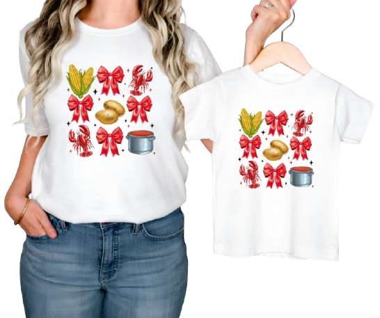 Crawfish & Bows Youth T-Shirt