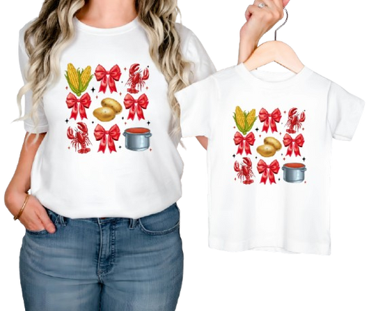 Crawfish & Bows Youth T-Shirt