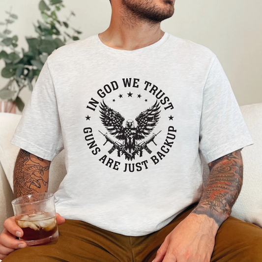 In God We Trust Adult Tee